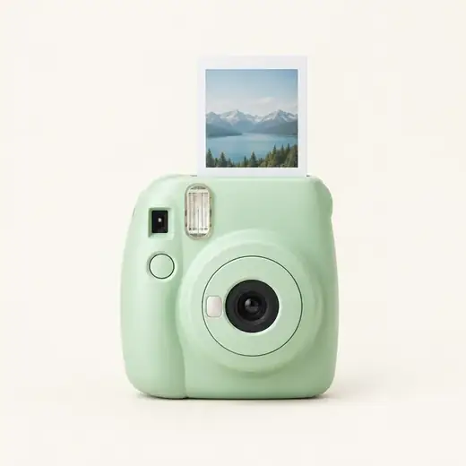 Instant Film Camera, Mint