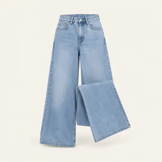 Baggy Wide-Leg Jeans